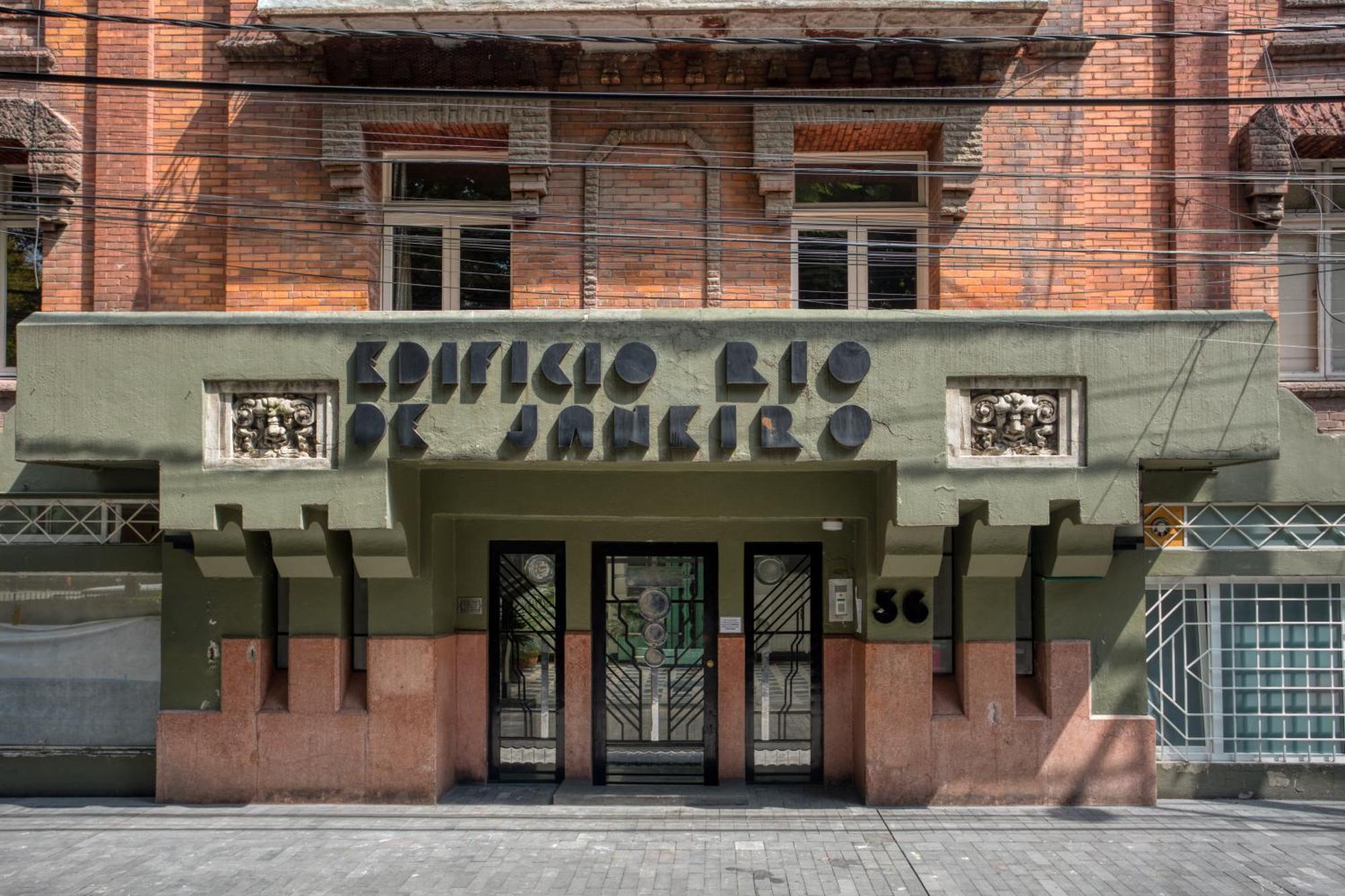 Edificio Art Deco En Roma Norte Mexico City Luaran gambar