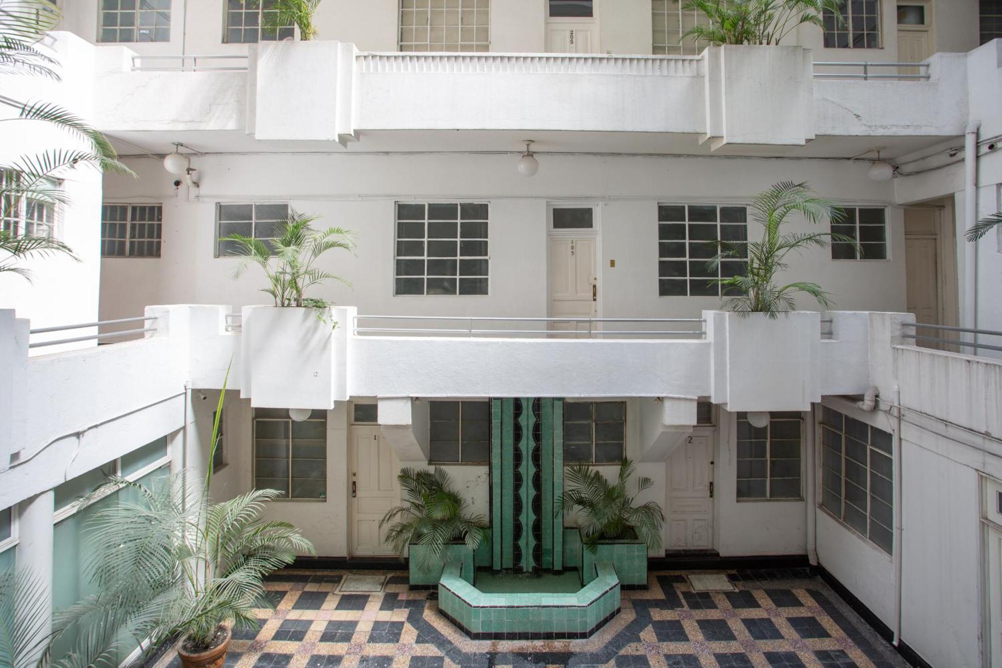 Edificio Art Deco En Roma Norte Mexico City Luaran gambar